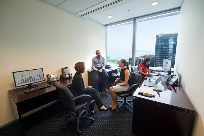 Family Office and Asset Management space MBFC Tower 1 Marina Bay